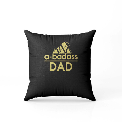 Softball Dad Abadass Dad  Pillow Case Cover