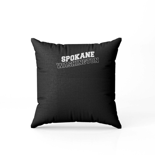 Spokane Washington  Pillow Case Cover