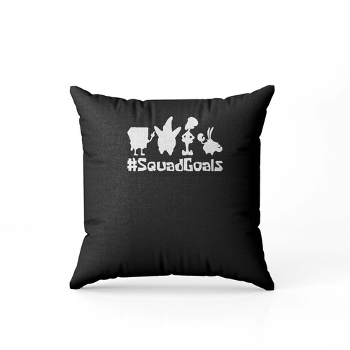 Spongebob Squarepants Squad Goals  Pillow Case Cover