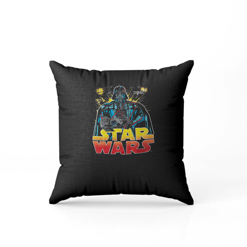 Star Wars Boys Big Darth Vader Ancient Threat Logo  Pillow Case Cover