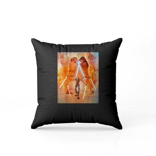 Star Wars Celebration Mural Revenge Of The Sith  Pillow Case Cover