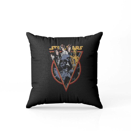 Star Wars Retro Characters Vintage Style  Pillow Case Cover