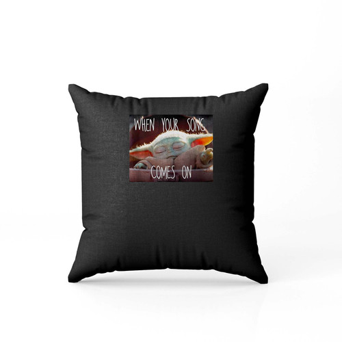 Star Wars The Mandalorian The Child When Your Song  Pillow Case Cover