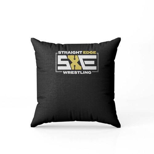Straight Edge Elite Wrestling  Pillow Case Cover