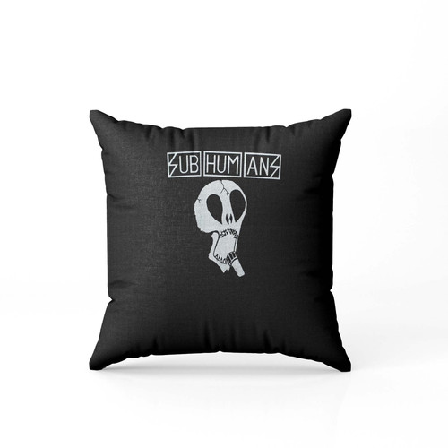 Subhumans Hardcore Punk Rock Metal Music Band  Pillow Case Cover