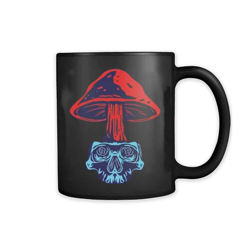 Skull And Mushroom 11oz Mug