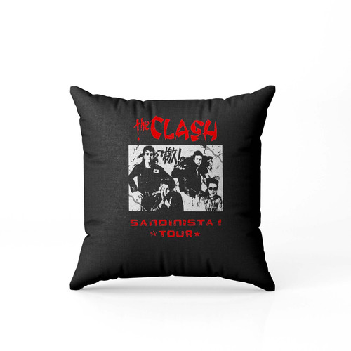 The Clash Sandinista Tour  Pillow Case Cover