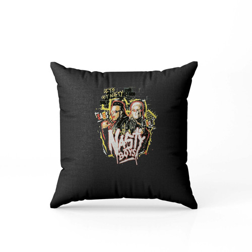 The Nasty Boys Wcw Wwf Wwe  Pillow Case Cover The Nasty Boys Wcw Wwf Wwe  Pillow Case Cover
