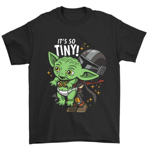 Baby Yoda Is So Tiny Man's T-Shirt Tee
