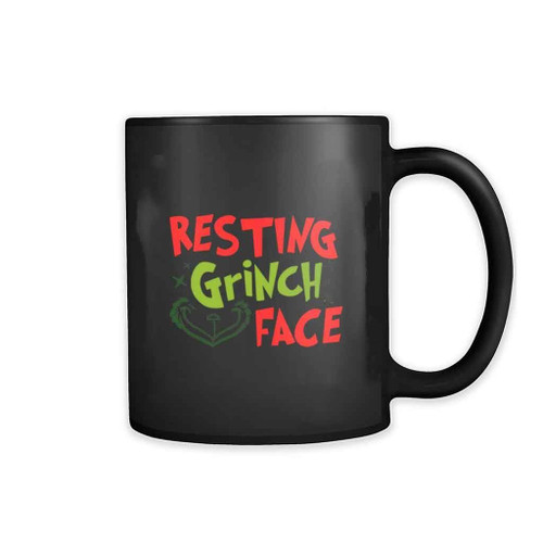 Grinch Rasting Grinch Face 11oz Mug