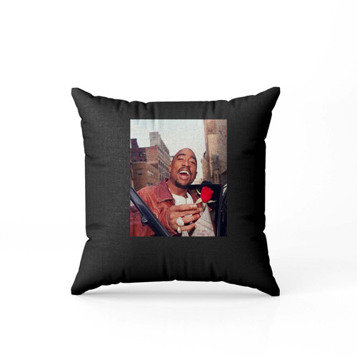 Tupac 2Pac With A Rose Valentines Day  Pillow Case Cover