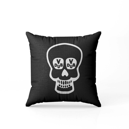 V Dub Skull  Pillow Case Cover