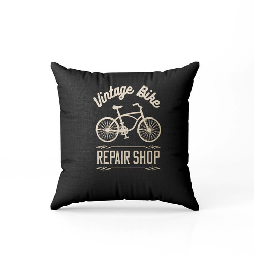 Vintage Bike Repair Shop  Pillow Case Cover