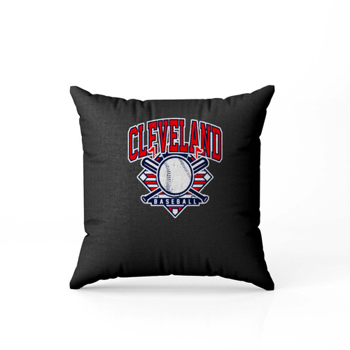 Vintage Cleveland Baseball  Pillow Case Cover