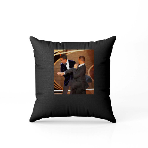 Will Smith Slaps Chris Rock Oscars 2022  Pillow Case Cover Will Smith Slaps Chris Rock Oscars 2022  Pillow Case Cover
