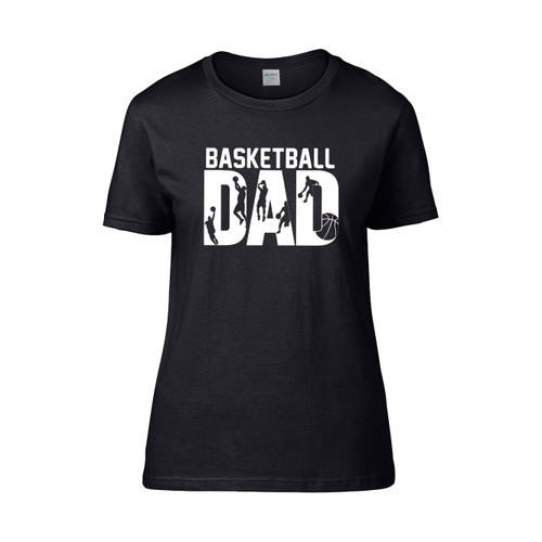 Basketball Dad Basketball Lover Vintage Monster Women's T-Shirt Tee
