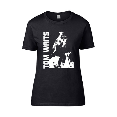 Tom Waits Live Music Monster Women's T-Shirt Tee