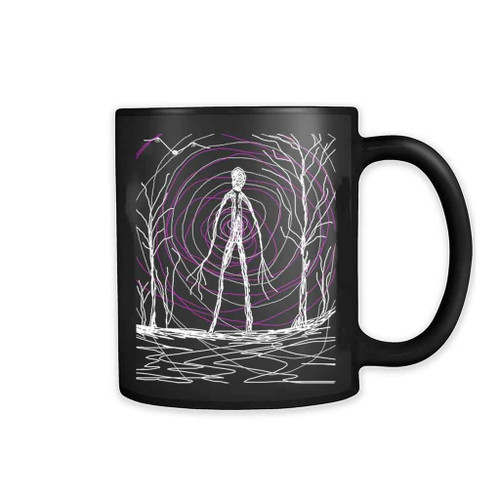 Creepy Slender Man In Woods 11oz Mug
