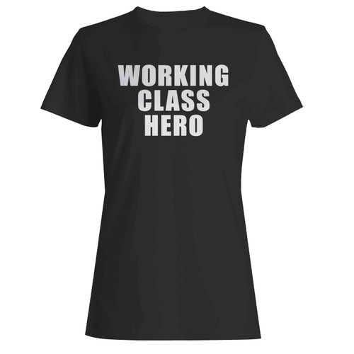 Working Class Hero John Lennon Monster Women's T-Shirt Tee