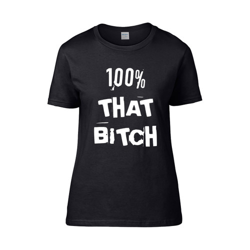 100 Percent That Bitch Lizzo Monster Women's T-Shirt Tee