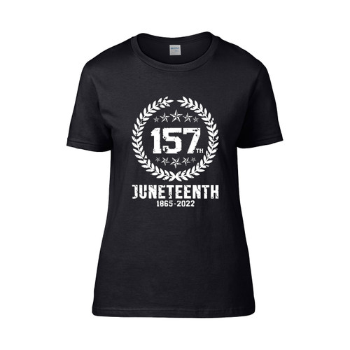 157Th Juneteenth Star Monster Women's T-Shirt Tee