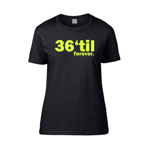 36 Til Forever Wu Tang Monster Women's T-Shirt Tee