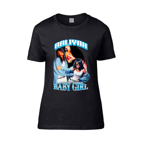 Aaliyah Baby Girl Monster Women's T-Shirt Tee