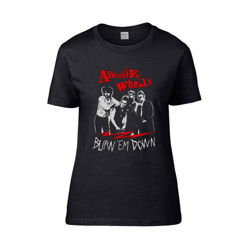 Abrasive Wheels Punk Rock Monster Women's T-Shirt Tee