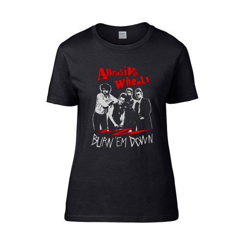 Abrasive Wheels Punk Rock Street Punk Monster Women's T-Shirt Tee
