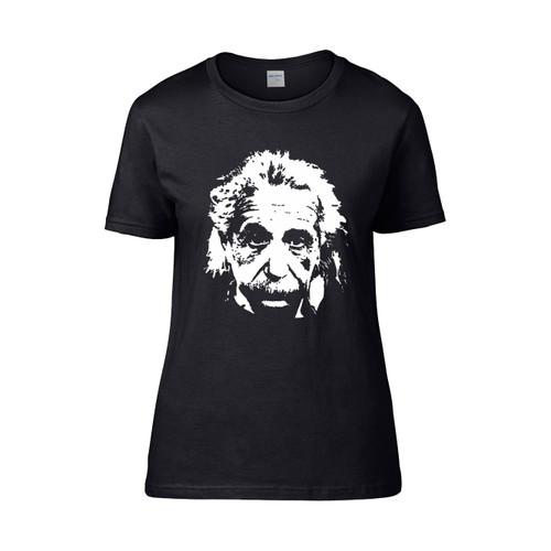 Albert Einstein Science Scientist Math Geek Monster Women's T-Shirt Tee