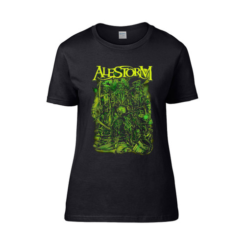 Alestorm Scottish Pirate Band Monster Women's T-Shirt Tee