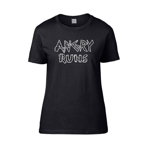 Angry Runs 4 Monster Women's T-Shirt Tee