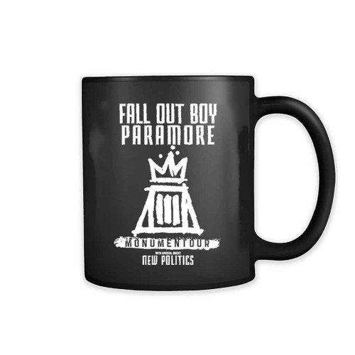 Fall Out Boy Paramore Monumentour 11oz Mug