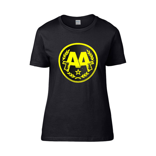 Asking Alexandria Yellow Crest Monster Women's T-Shirt Tee