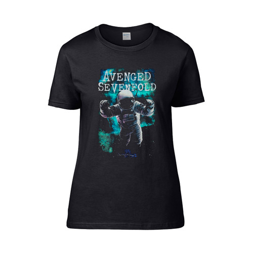 Astronot Avenged Sevenfold The Stage Monster Women's T-Shirt Tee