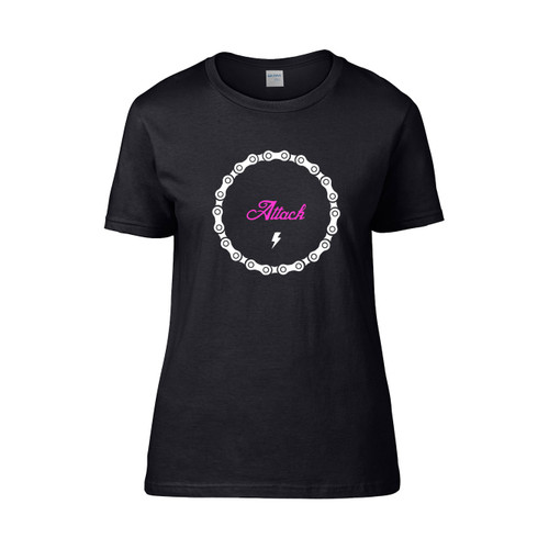 Attack Pink Monster Women's T-Shirt Tee