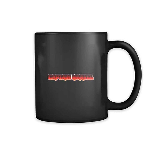 Captain Marvel Avengers Logo 11oz Mug