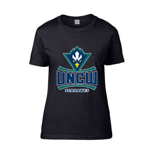Awesome Uncw Logo Monster Women's T-Shirt Tee