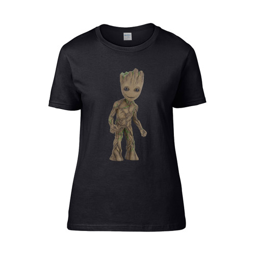 Baby Groot Guardians Of Galaxy Monster Women's T-Shirt Tee