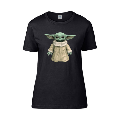 Baby Yoda 2 Monster Women's T-Shirt Tee