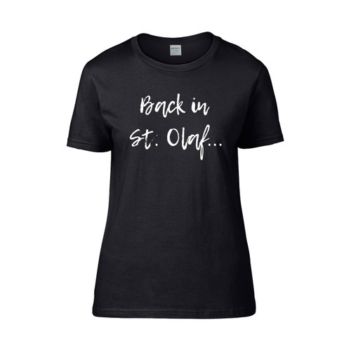 Back In St Olaf Monster Women's T-Shirt Tee