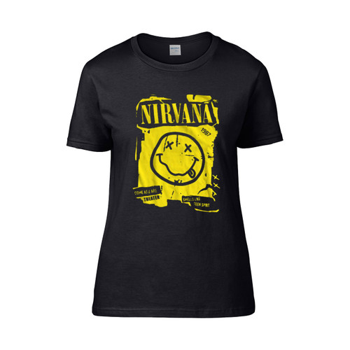 Band Nirvana Women's T-Shirt Tee