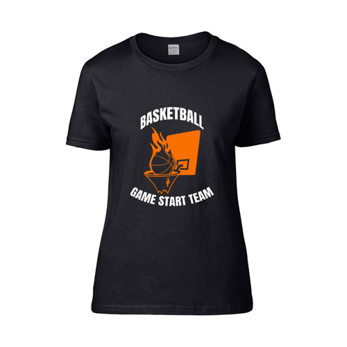 Basketball Team Basketball Player Basketball Player Lover Women's T-Shirt Tee