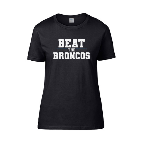 Beat The Broncos Cougar Football Women's T-Shirt Tee