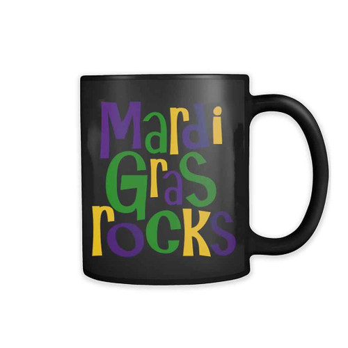 Mardi Gras Rocks 11oz Mug