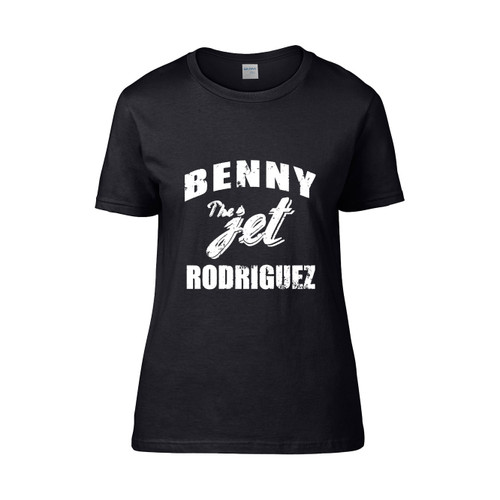 Benny The Jet Rodriguez White Women's T-Shirt Tee