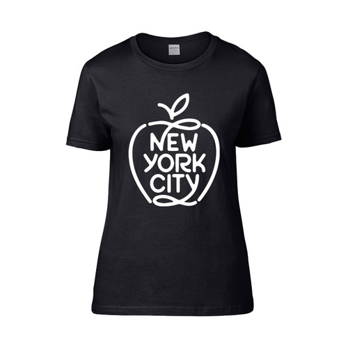 Big Apple New York City Women's T-Shirt Tee