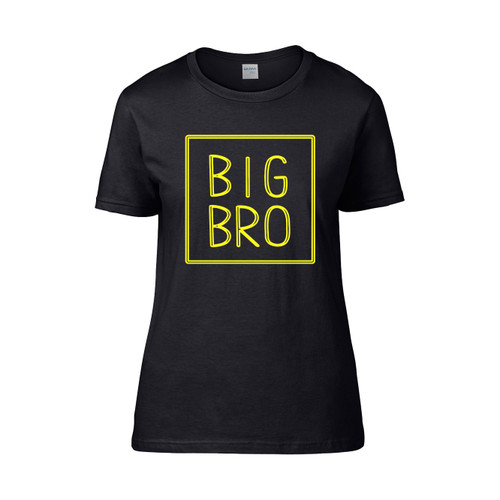 Big Bro Brother Pregnancy Announcement Promoted To Big Women's T-Shirt Tee