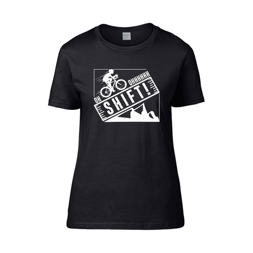 Biking On The Mountain Is Only For The Pros Women's T-Shirt Tee