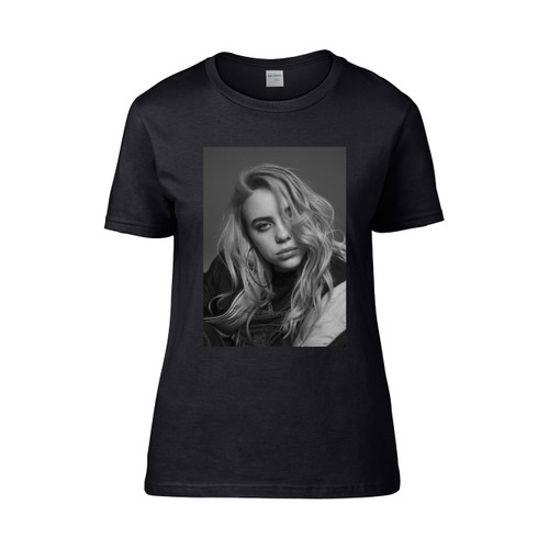 Billie Eilish Black Women's T-Shirt Tee